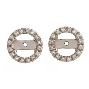 14K Diamond Earring Jackets