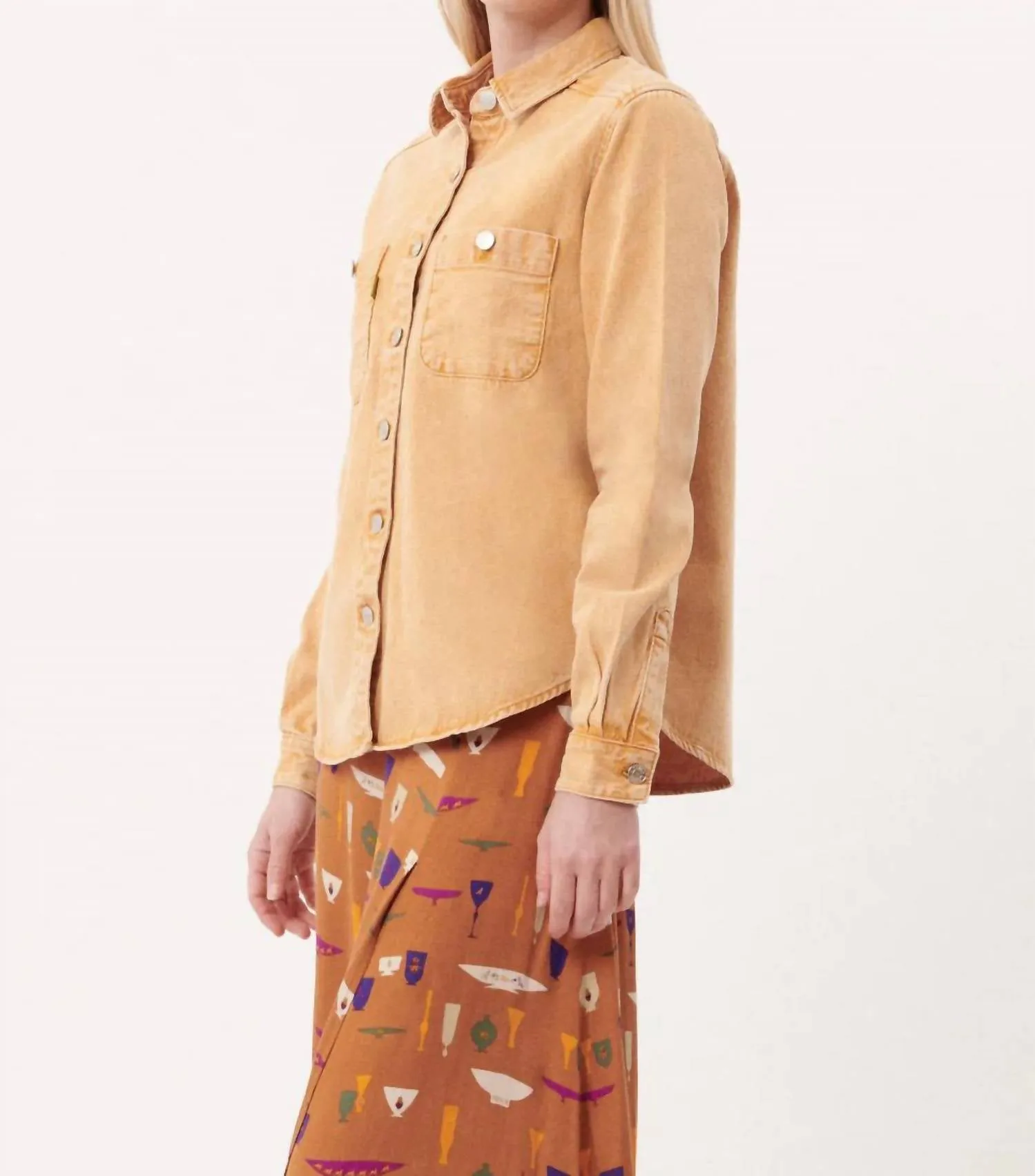 Adina Overshirt Top