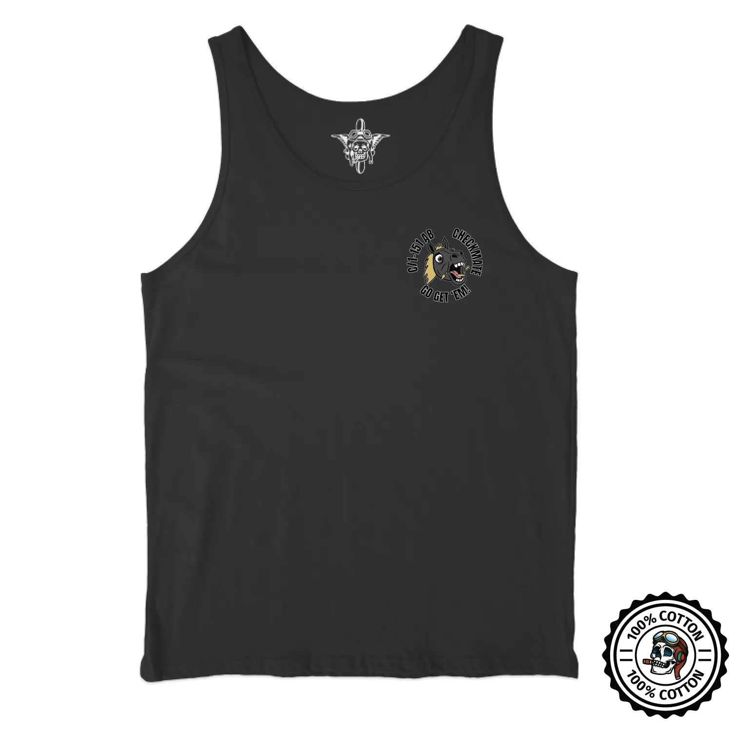 C Co, 1-151 AB “Checkmate” Tank Tops