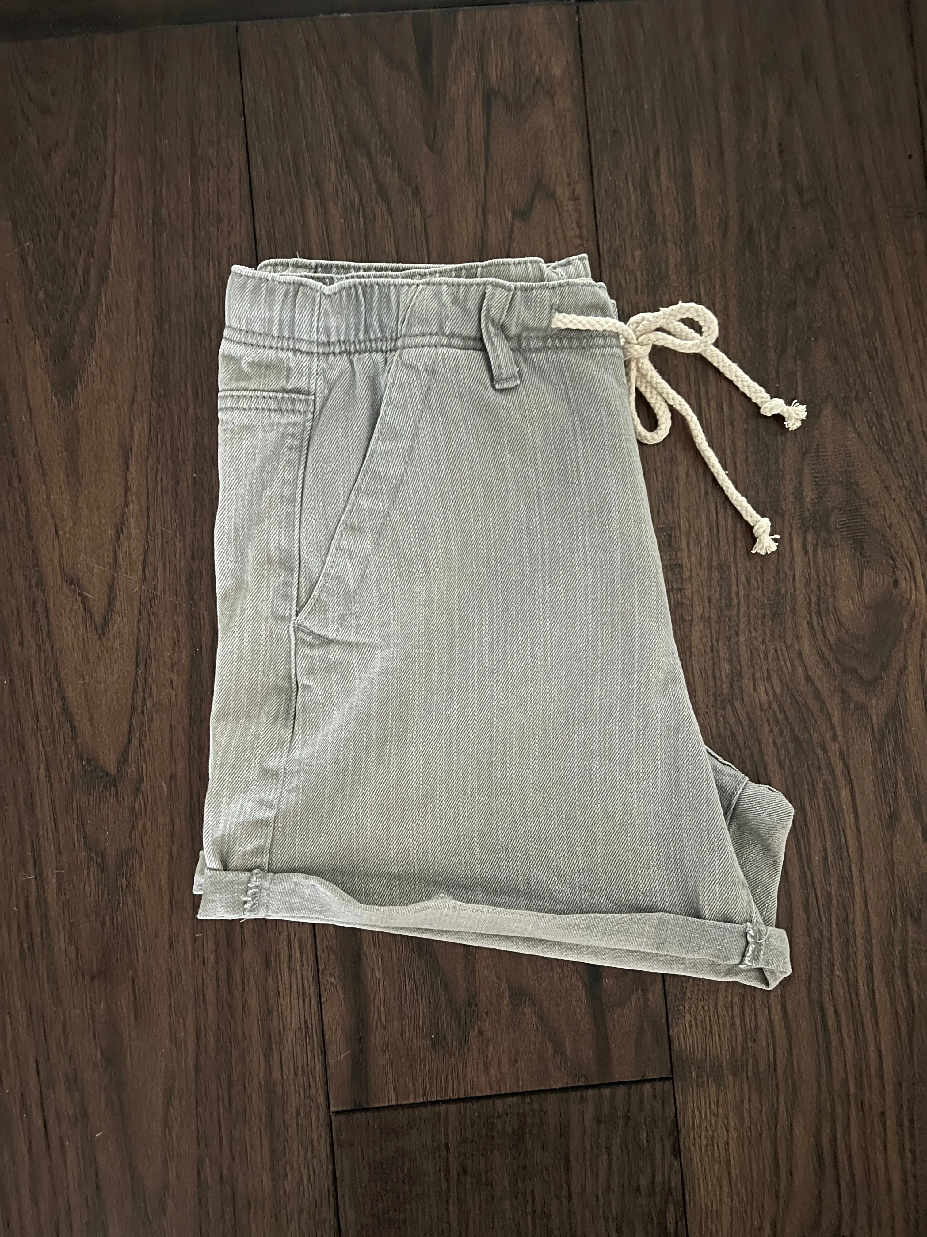 Cuff Denim Short