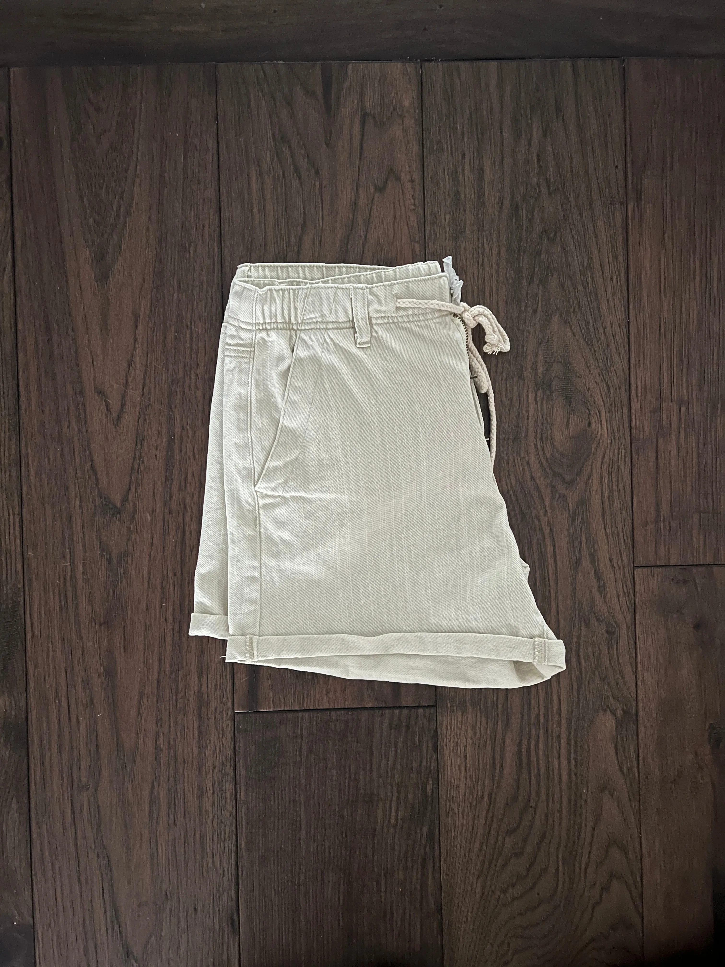 Cuff Denim Short