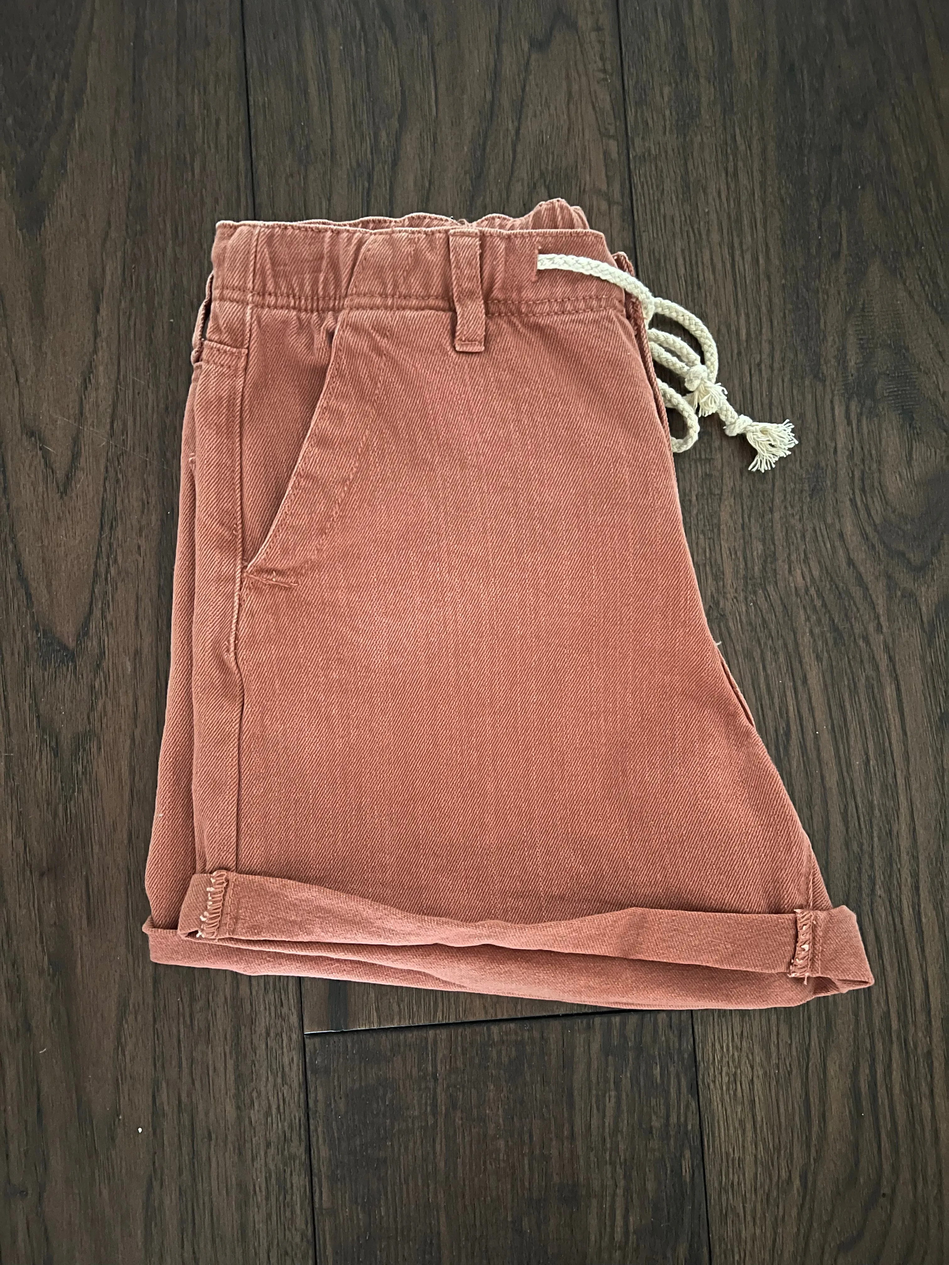 Cuff Denim Short