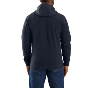 Flame Resistant Rain Defender Relaxed Fit Fleece Jacket - I26-Navy | Carhartt 105010