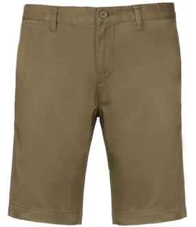 Kariban Chino Bermuda Shorts | Light Khaki