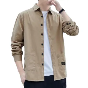 Men's Button Down Shirt With Pockets