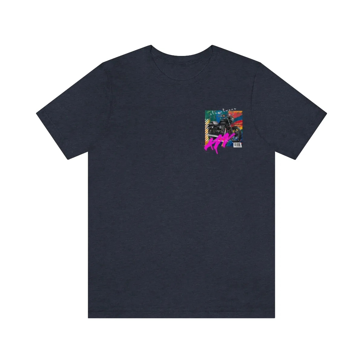 T-shirt Classic Jersey Short Sleeve (Urban Black Motorbike )