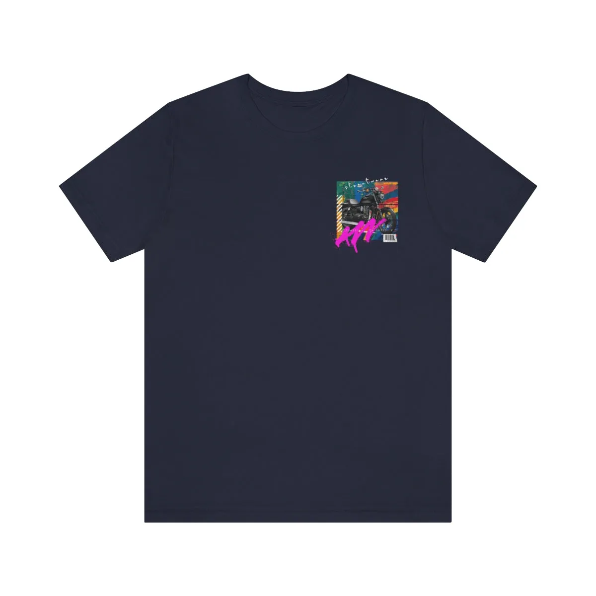 T-shirt Classic Jersey Short Sleeve (Urban Black Motorbike )
