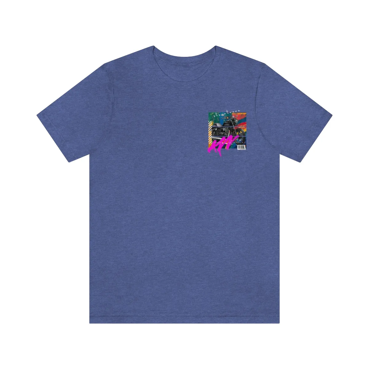 T-shirt Classic Jersey Short Sleeve (Urban Black Motorbike )