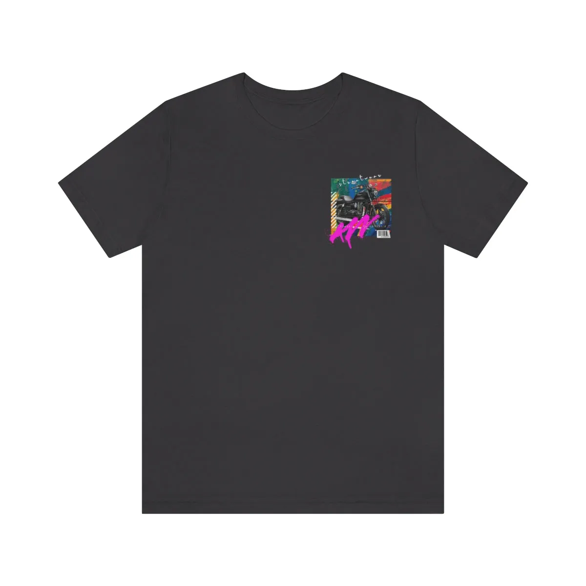 T-shirt Classic Jersey Short Sleeve (Urban Black Motorbike )