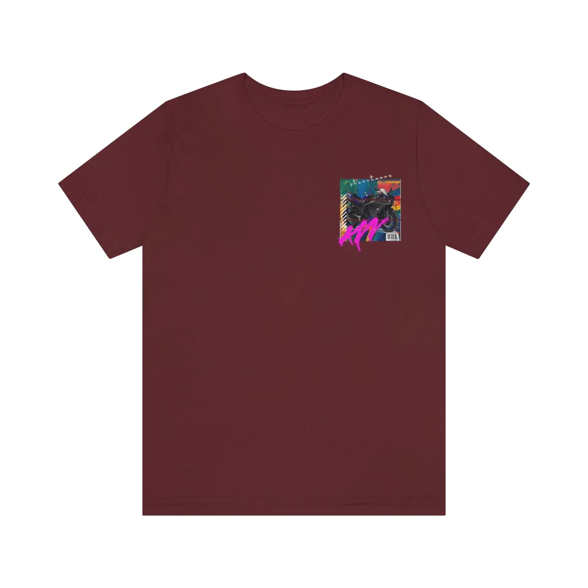 T-shirt Classic Jersey Short Sleeve (Urban Blue Sports Motorbike )