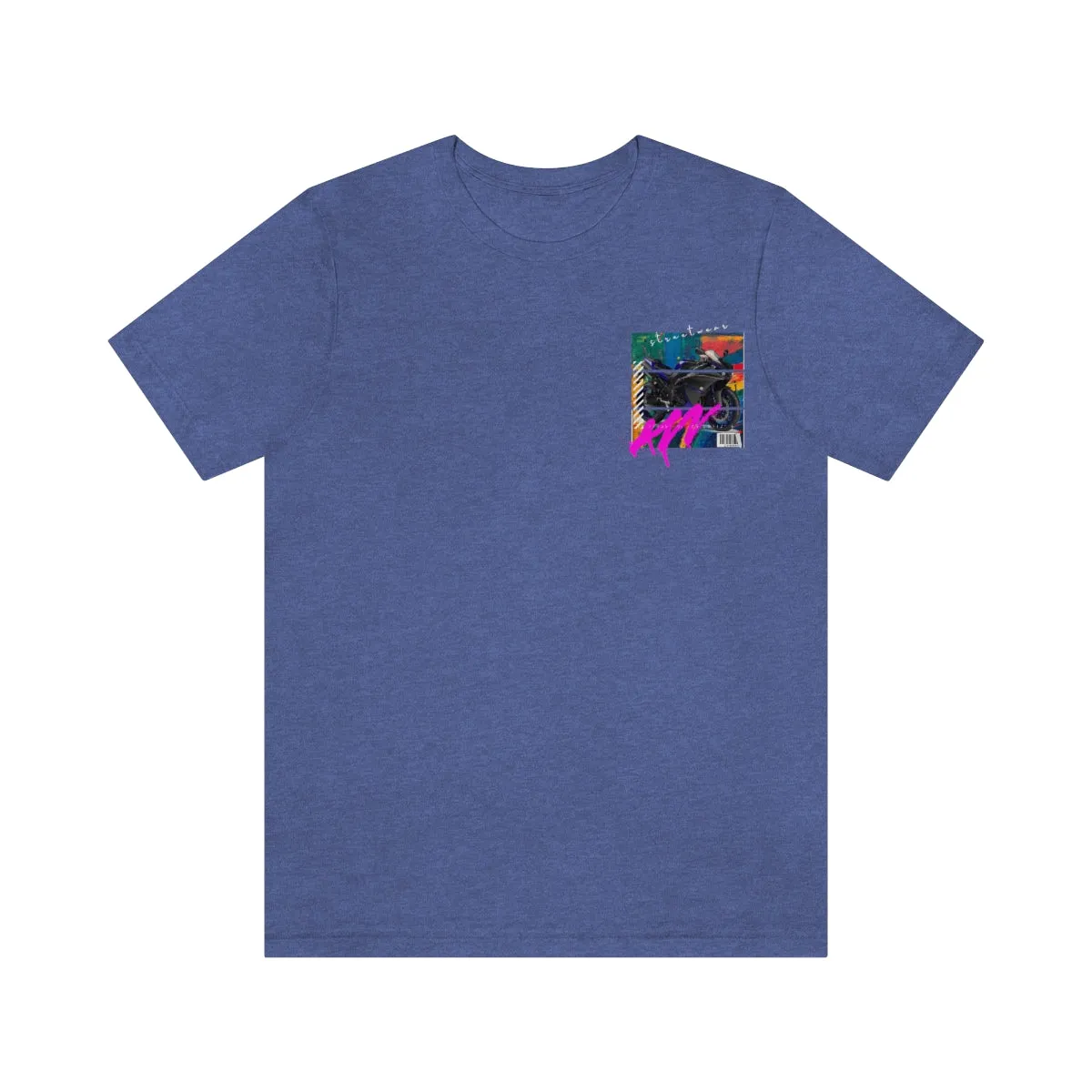 T-shirt Classic Jersey Short Sleeve (Urban Blue Sports Motorbike )
