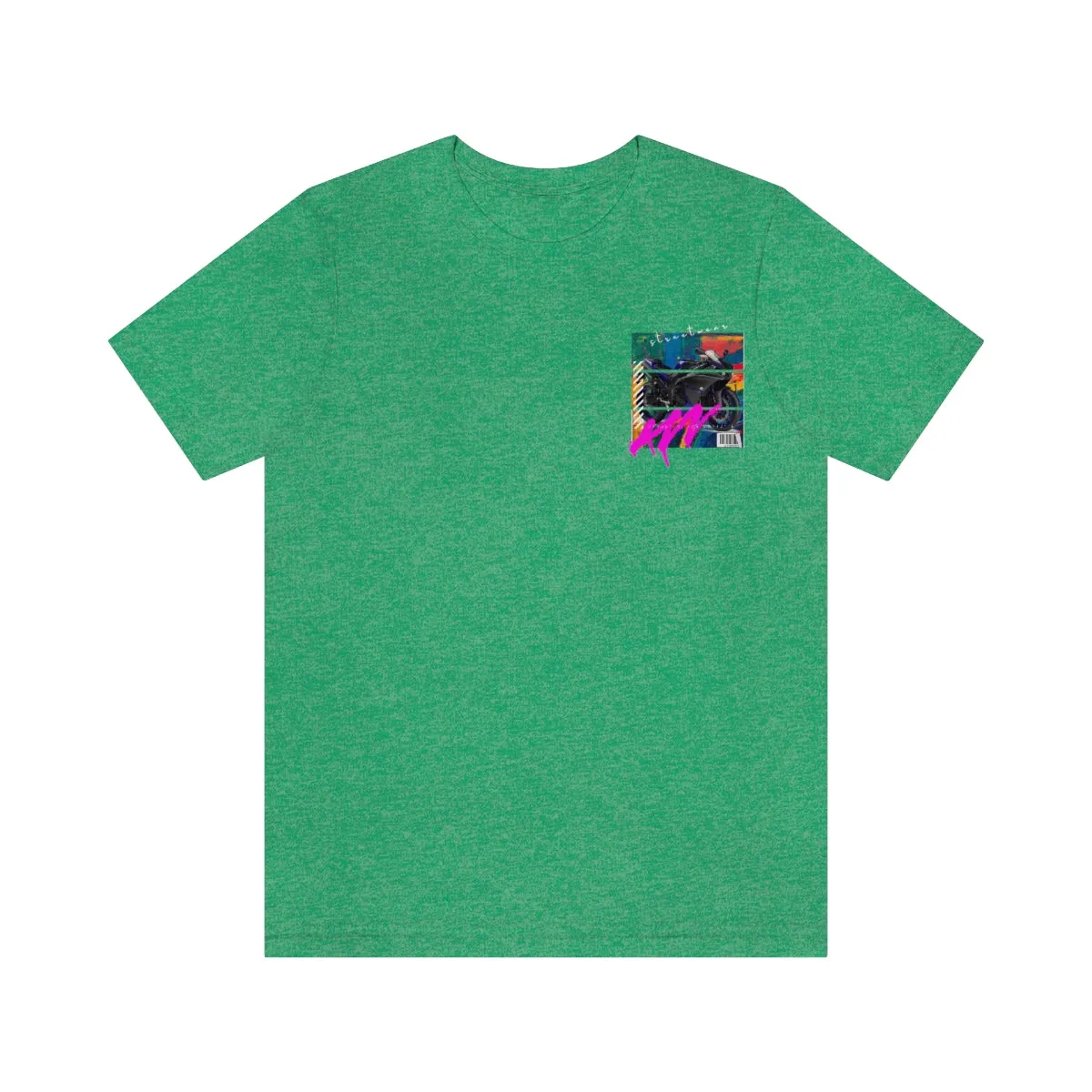 T-shirt Classic Jersey Short Sleeve (Urban Blue Sports Motorbike )