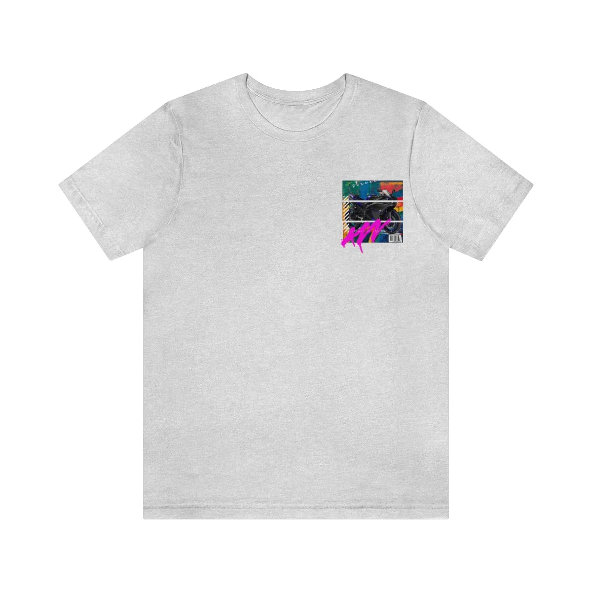 T-shirt Classic Jersey Short Sleeve (Urban Blue Sports Motorbike )