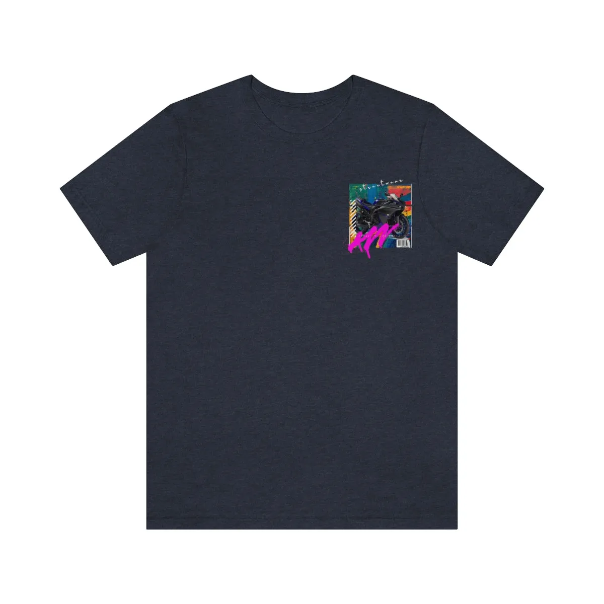 T-shirt Classic Jersey Short Sleeve (Urban Blue Sports Motorbike )