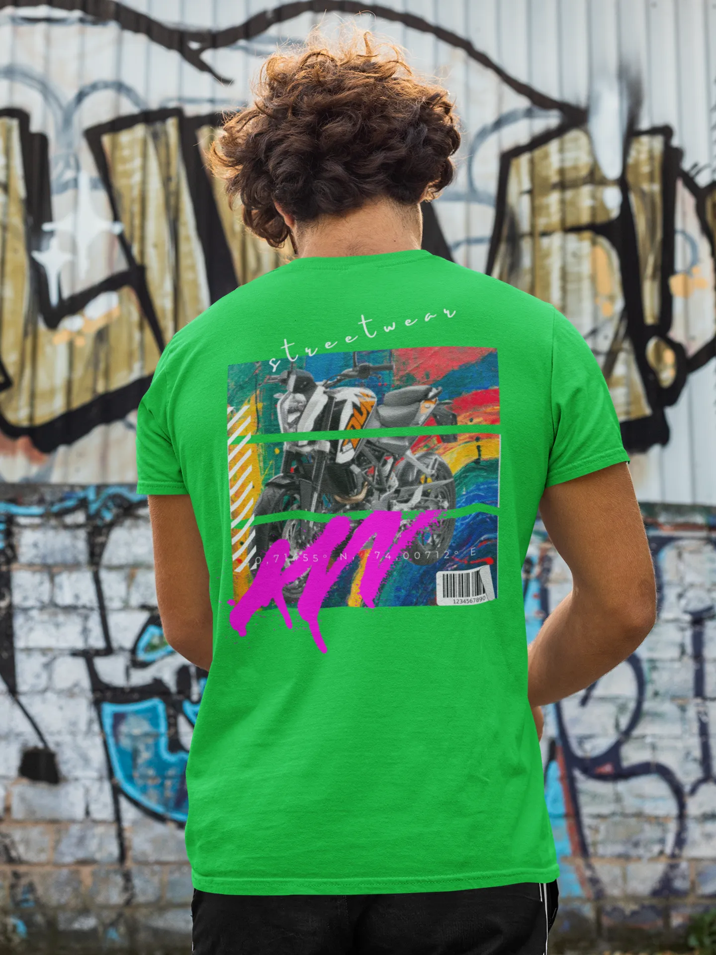 T-shirt Classic Jersey Short Sleeve (Urban Dirt Motorbike )