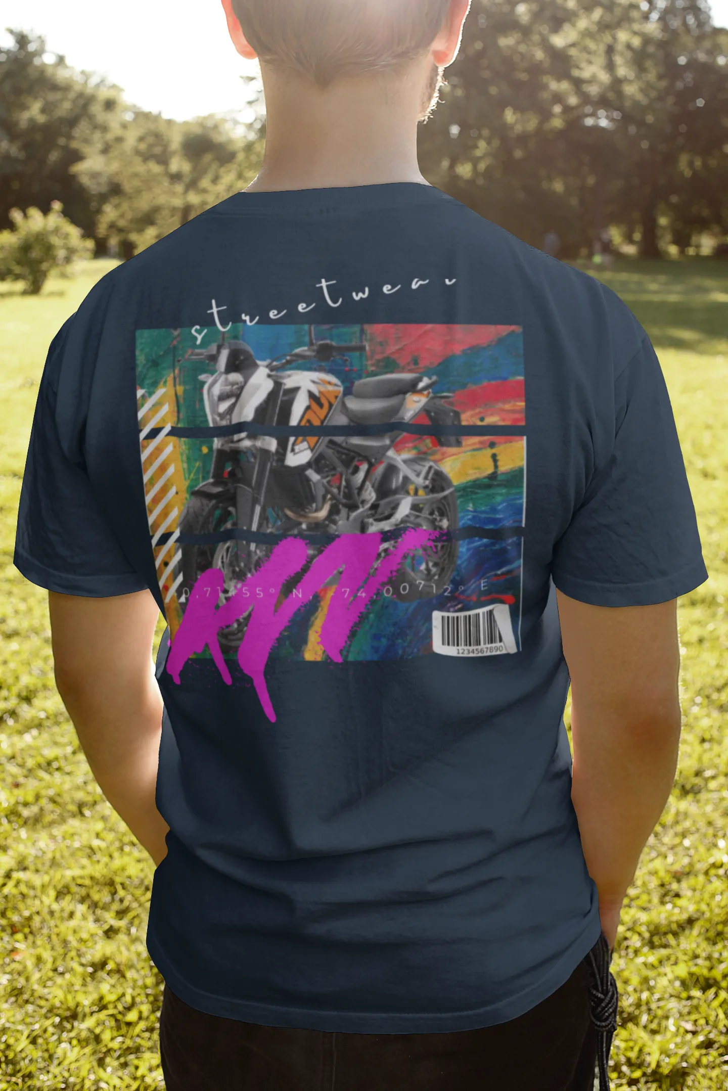 T-shirt Classic Jersey Short Sleeve (Urban Dirt Motorbike )