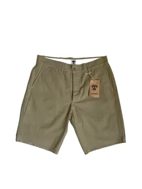 Tellason Cut-Off Shorts Cotton Ripstop Khaki